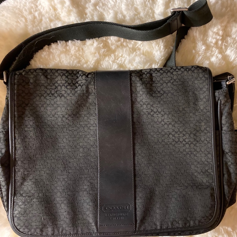 COACH Messenger Laptop Tablet Diaper Bag